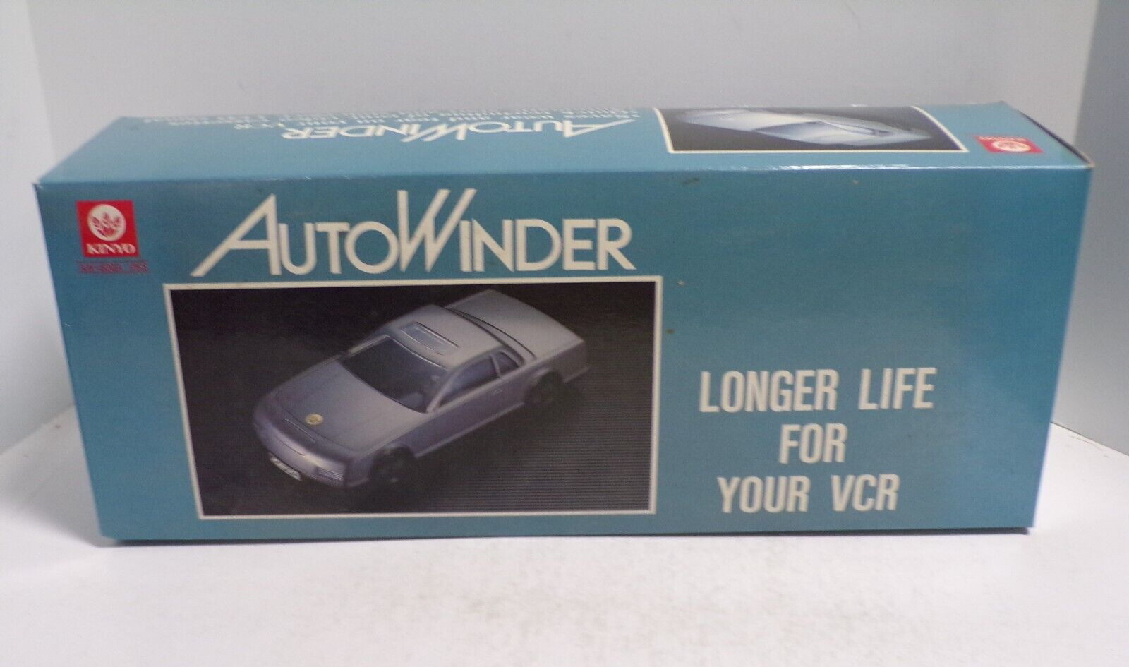 Kinyo AutoWinder AW600V Silver Car Shaped Auto VHS Rewinder SHC12