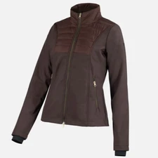 HORZE WOMEN'S MAEVE SOFTSHELL HYBRID JACKET (SIZE 36EU/ 6 US)
