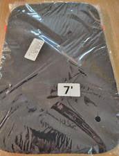 Soft Black with Red Trim Neoprene Sleeve Cover /Pouch for Small Tablets