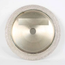 6" Vacuum Brazed Diamond 3/8" & 1/2" Profiler Wheel for Tile Saw Demi Bullnose