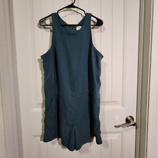 Lou  Gray Navy Romper, Womens Size L