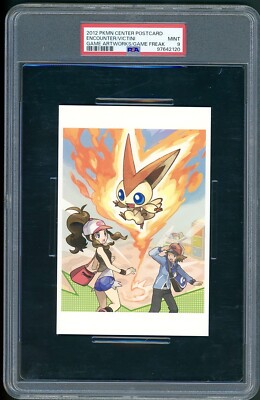 PSA 9 Encounter With Victini Game Artworks Japanese Pokemon