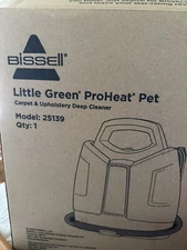 Bissell little green pro heat pet carpet upholstery deep cleaner model 25139