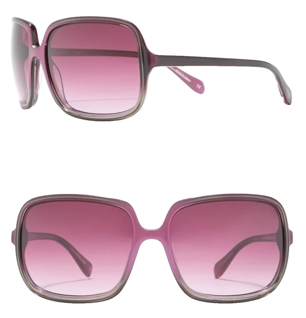 Oliver Peoples Plastic Frame Square Sunglasses for Women