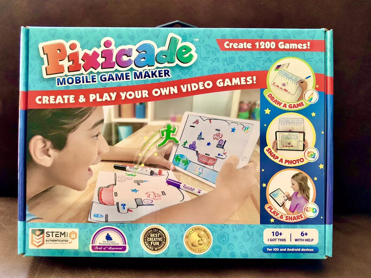 Pixicade, Create & Play Your Own Video Games