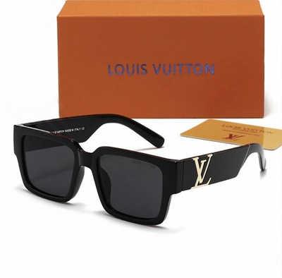 #ad #ad louis vuitton sunglasses black and gold $85.00