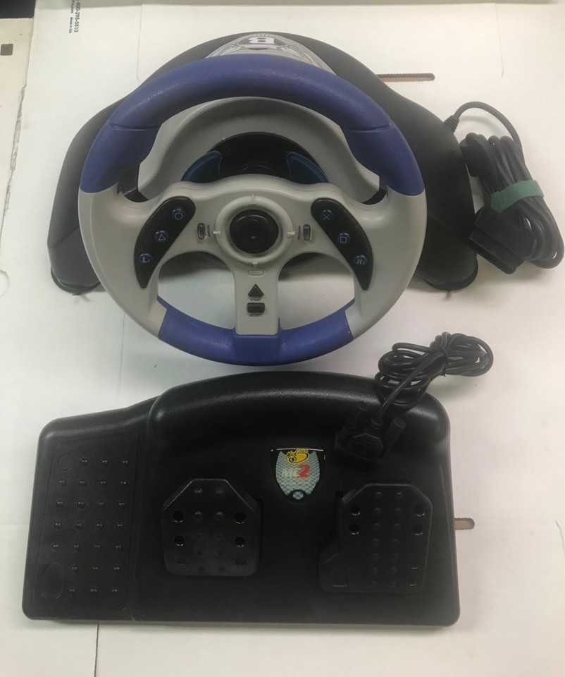 Volant + Pedalier MAD CATZ Racing Analog pour console PLAYSTATION 1 | Rakuten