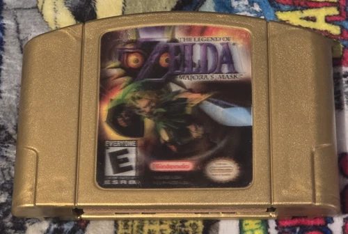 Majora's Mask for Nintendo 64 Gold Holographic Collector's Edition N64-EXCELLENT