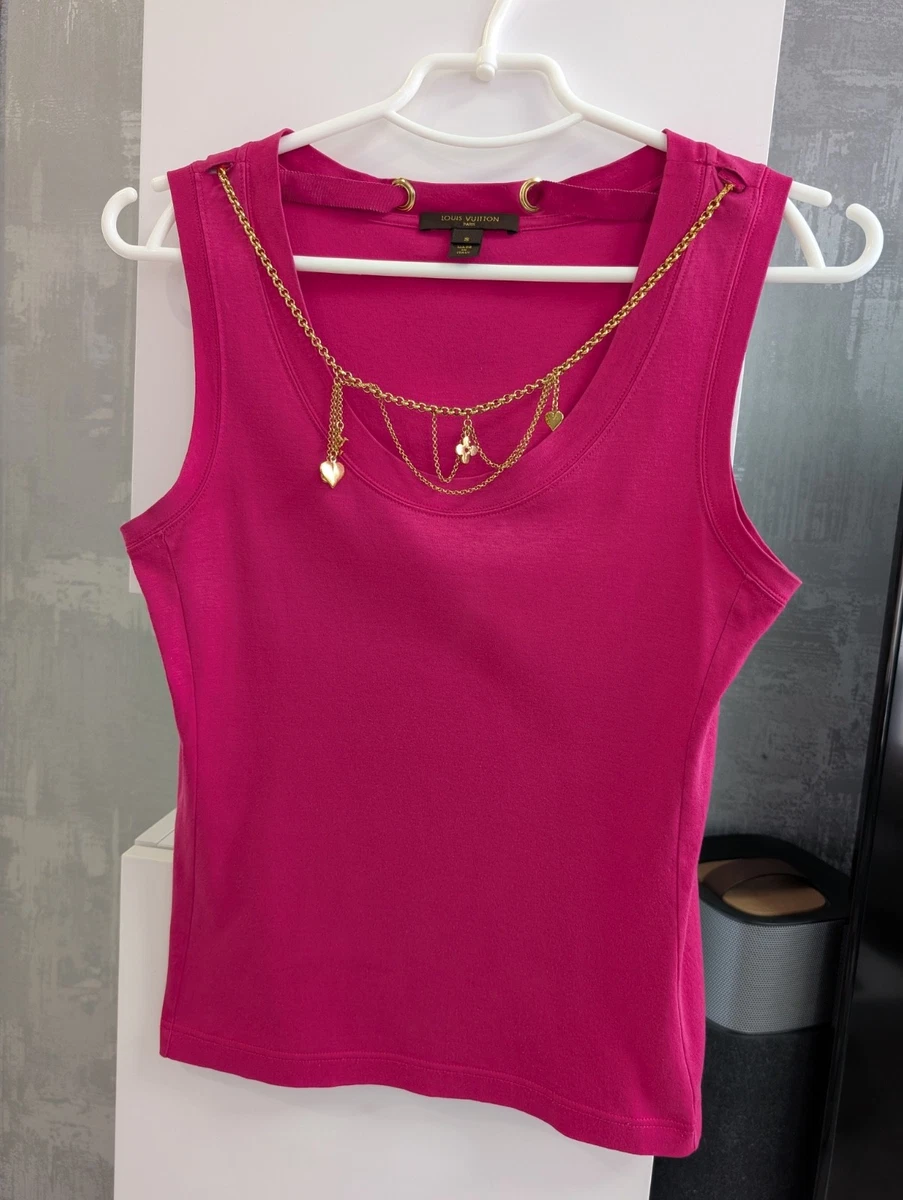 LOUIS VUITTON ピンク タンクトップ S Louis Vuitton Tank Tops for Women for sale | eBay