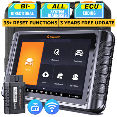 2026 Foxwell NT1009 Profi OBD2 Diagnosegerät ALLE SYSTEM Scanner ECU Codierung