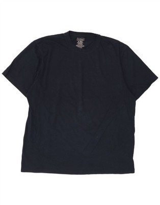 L.L.BEAN Herren Traditional Fit T-Shirt Oberteil XL Navy Blau Baumwolle AI18
