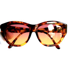 GUCCI 2153/S sunglasses oversized big brown mask vintage cateye