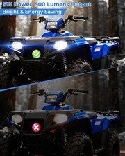 Aazon.co: SAUTVS LED Headlights For Polaris Ranger XP 1000/Crew 2018-2025 Accessories, LED - View #2