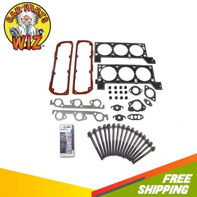 Engine Head Gasket Set Bolts Kit Fits 97-00 Chrysler Voyager 3.8L V6 OHV Cu.231