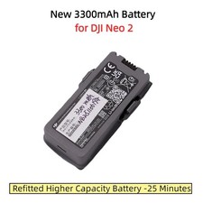 New 3300mAh Battery for DJI Neo 2 Long-Lasting Replacement Battery 25 Minutes