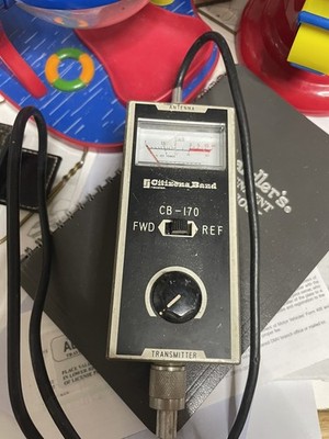 Vintage Citizens Band Recoton CB-170C  SWR & Field Strength Meter