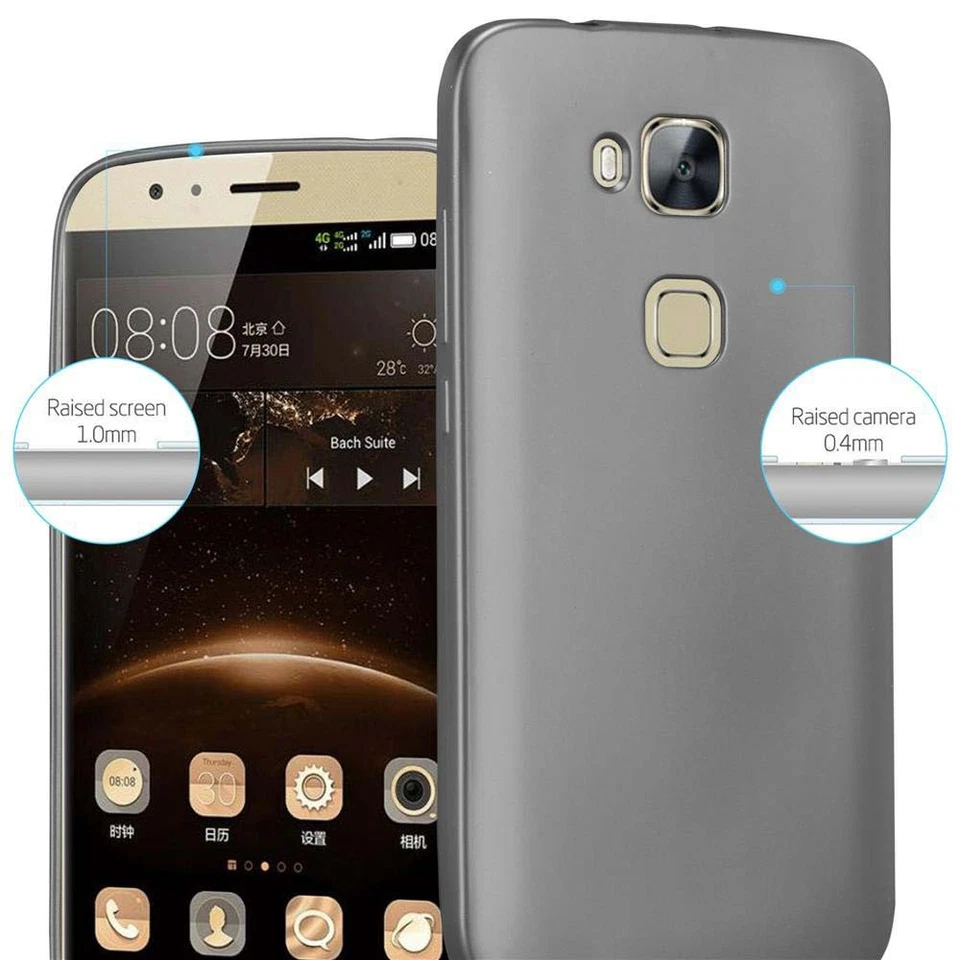 Тонкий силиконовый защитный чехол для телефона Huawei ASCEND G7 PLUS / G8 / GX8 - Изображение 4 из 4