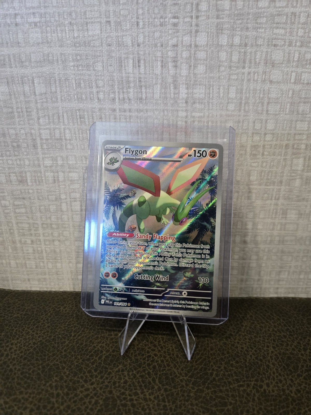 Flygon 101/094 Me02: Phantasmal Flames Holo Near Mint