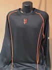 MLB San Francisco Giants Baseball Sweatshirt Therma Base Majestic Black Nwt