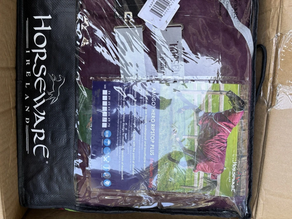 Protetor Horseware Ireland Rambo 78" prata/marinho - Imagem 2 de 2