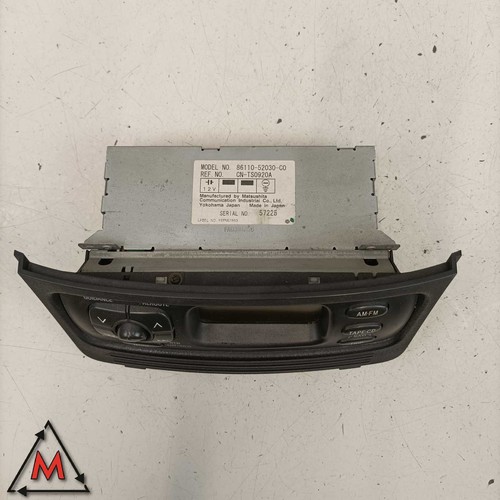 Display autoradio 86110-52030-C0 per TOYOTA YARIS MK1 1999-2003 usato (105569) - Picture 2 of 7