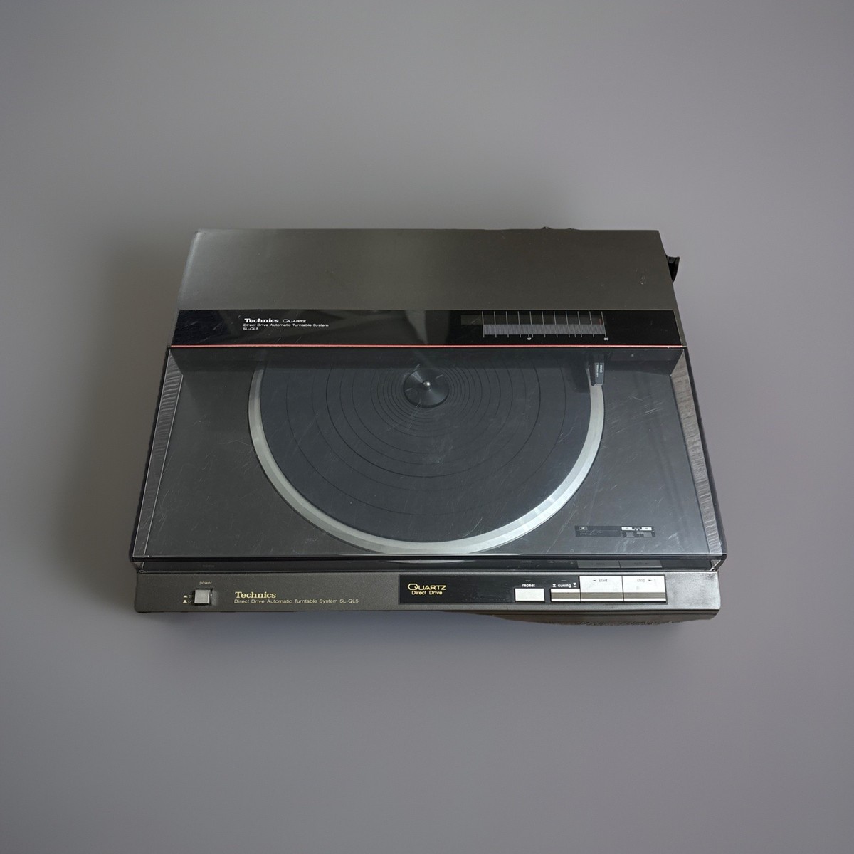 その他 Technics SL-5 Technics SL-5 Turntable Linear Tracking Direct Drive Auto Compact