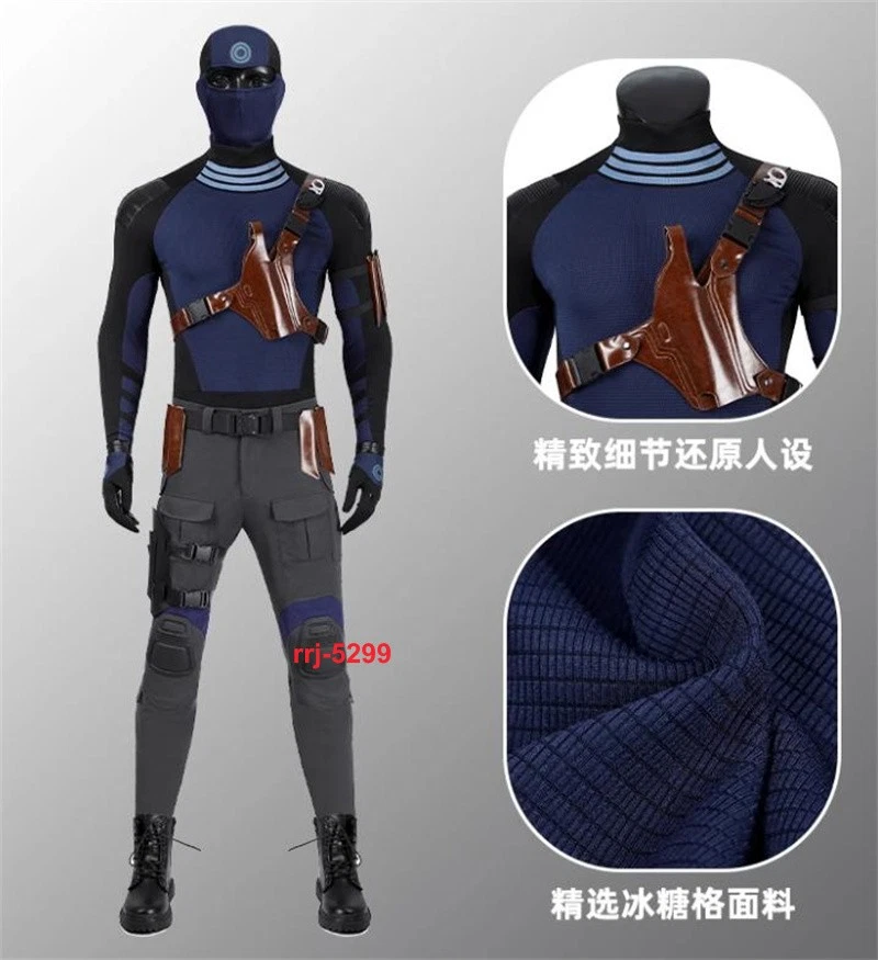 Daredevil: Born Again Season 2 Bullseye Costume Outfit Cosplay Shoes Halloween - Image 4 of 4