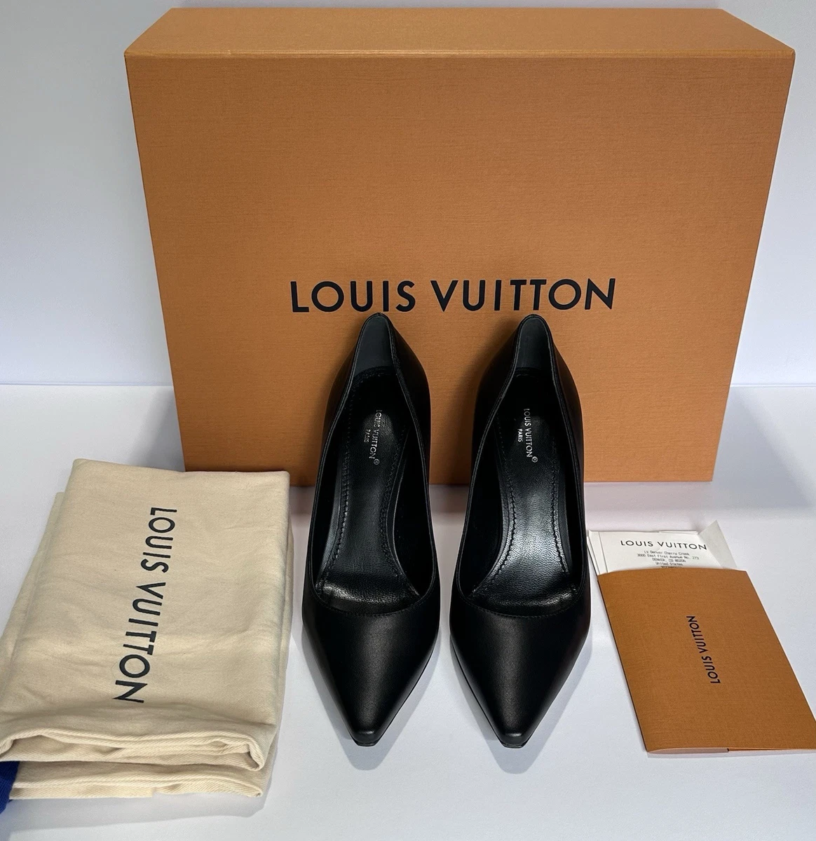 Louis Vuitton Black Heels for Women for sale - eBay
