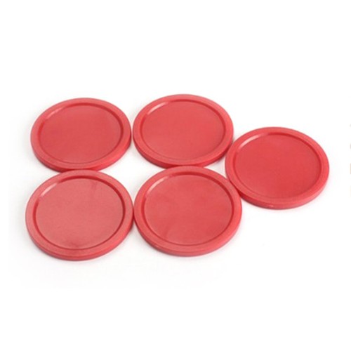 5 Stücke 2 zoll Red Mini Air Hockey Tisch Pucks 51mm Puck Kinder Tisch ZP W R'yg - Bild 12 von 12