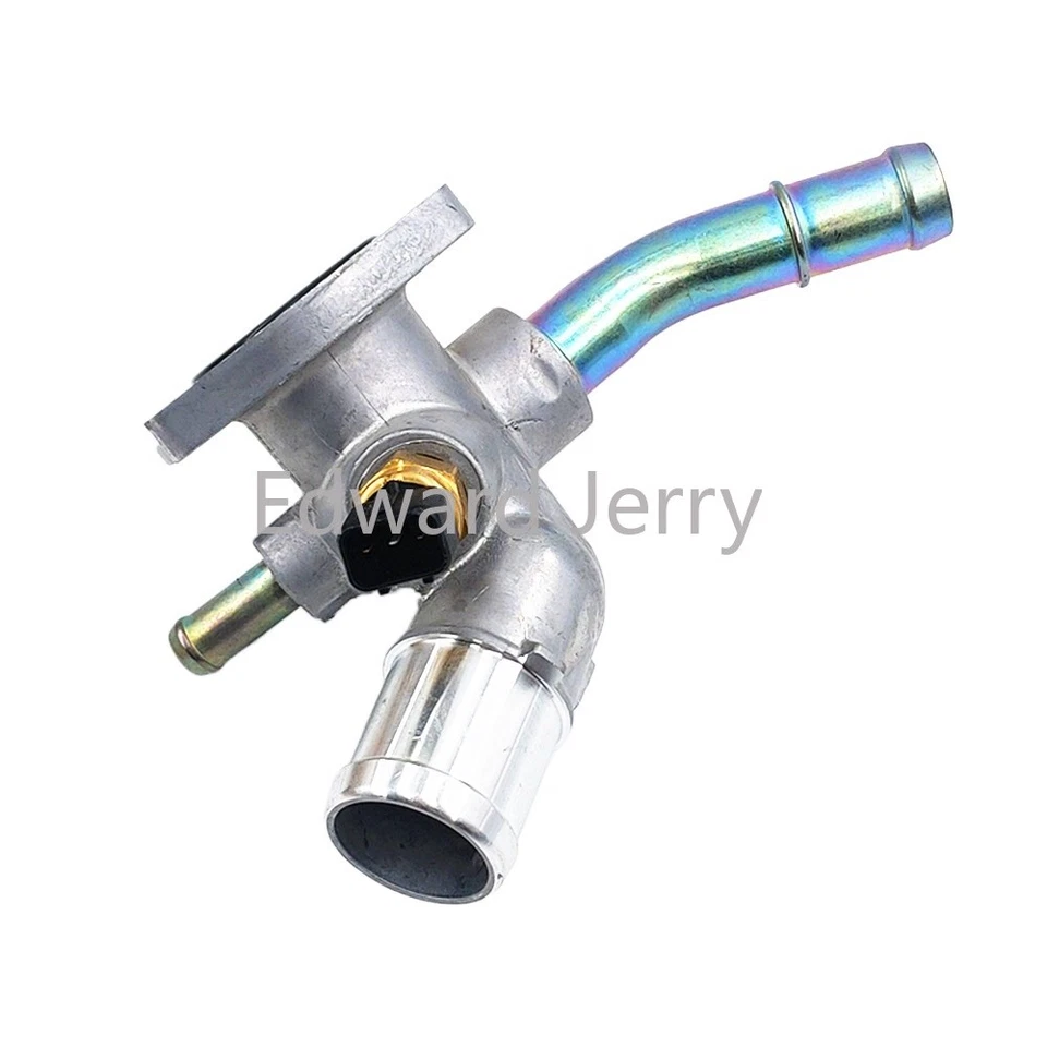 NEW Water Outlet w/ Sensor for Hyundai Elantra i20 i30 KIA 1.6L Turbo 256002B740 - Image 2 of 4