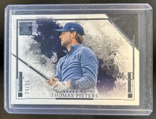 2025 Panini Impeccable LIV Thomas Pieters Photo Variation Silver #/25 4Aces