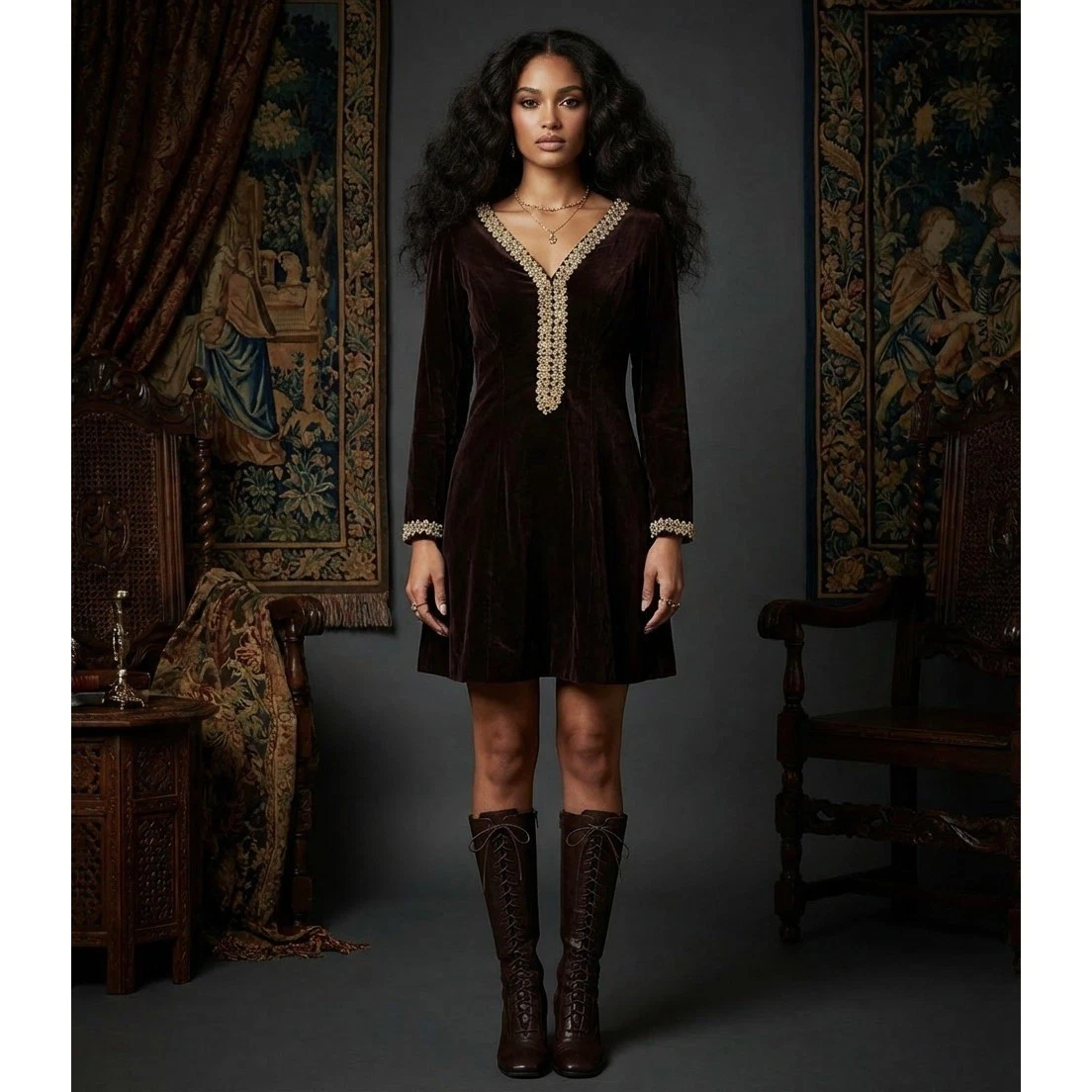 Goth Regular 1990s Vintage Dresses for Women for sale | eBay