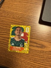 2026 Panini FIFA World Cup Sticker Gold Flood Crumple Erick Sanchez #MEX14