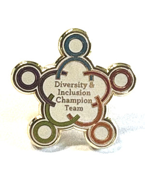 Diversity & Inclusuion Champion Team Lapel Pin