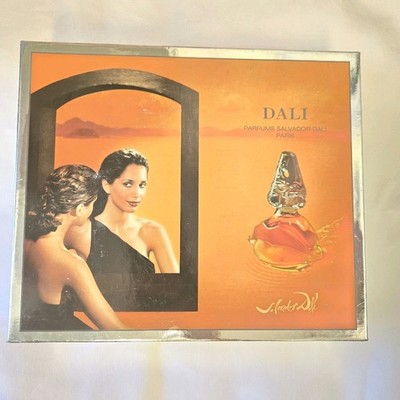 Rare! Vintage Salvador Dali Perfume Gift Set- 3.4 Fl Oz, Mini And Lotion