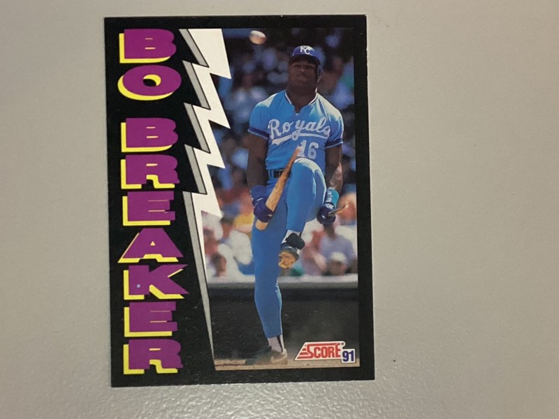 1991 Score - Bo Jackson #773  Bo Breaker (nice card)