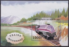 Benin B.F. 1997 Y&T 31 neuf ** sans gomme - Trains modernes