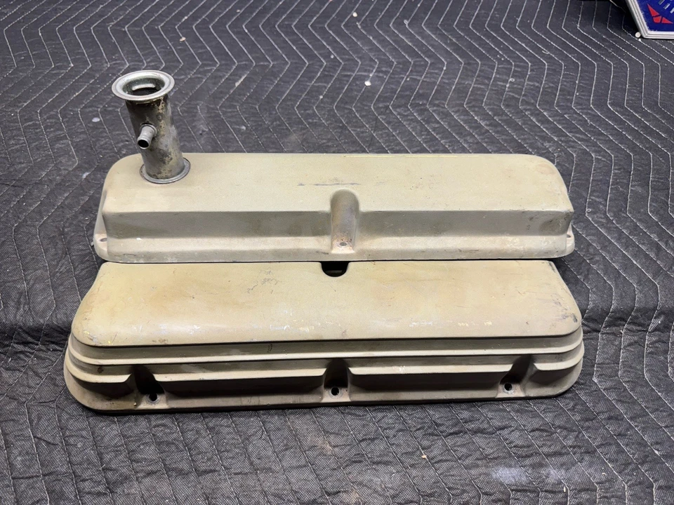 Оригинальные алюминиевые крышки клапанов для двигателя 5.0 1986-1993 Ford Mustang GT LX 302 V8 LH RH - Изображение 2 из 4