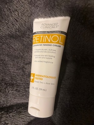ADVANCED CLINICALS Retinol Advanced Firming Cream, 2 fl oz