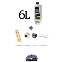 Hoffcar Wartungsset 4 Filter Und 6L ÖL FüR Renault Clio II 1.9 DTI 59KW Ab 2