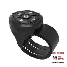Bluetooth Media Button Remote,Waterproof Wireless Music Controller for Black
