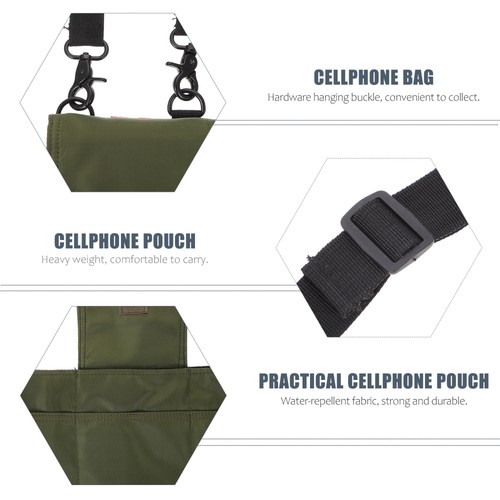 Bolso de hombro de almacenamiento multifuncional de moda para hombre 1 pieza - Imagen 4 de 12