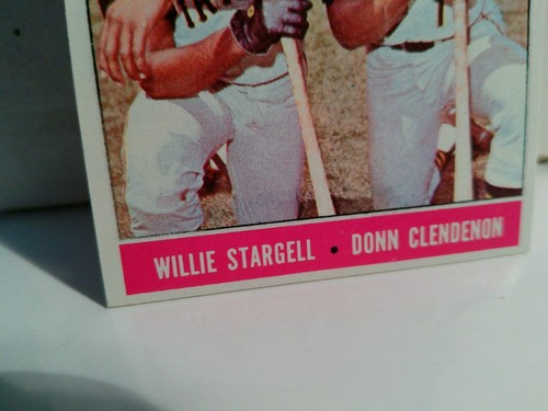1966 Topps Catfish Jim Hunter 36, Joe Morgan 195 & Bucs Belters 99 Will Stargell - Picture 11 of 12