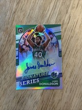 James Donaldson 2021-22 Panini Donruss Optic Signature Series #SS-JDL Holo Auto