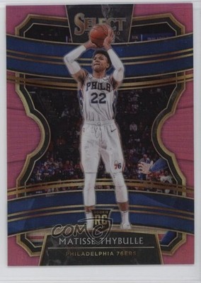 2019 Panini Select Concourse Pink Prizm 8/10 Matisse Thybulle #97 Rookie RC 06q6