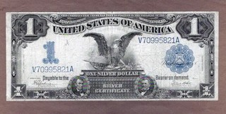 1899 $1 Silver Certificate Fr236 Attractive Mid Grade