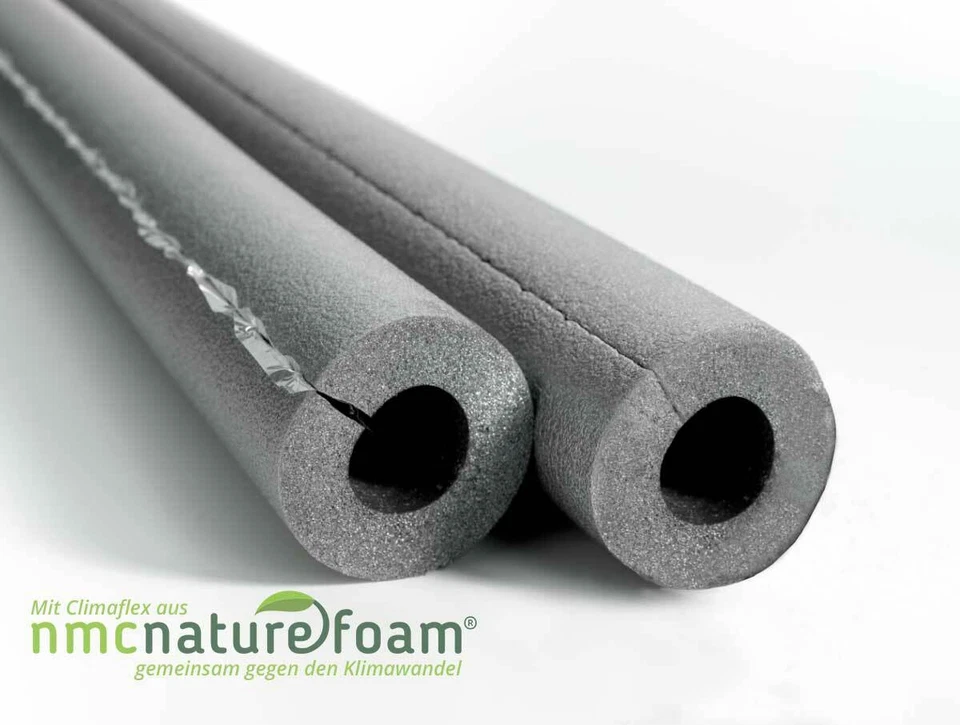 Rohrisolierung 2x1m PE selbstklebend Isolierschlauch 13mm Dämmstärke Climaflex - Bild 2 von 4