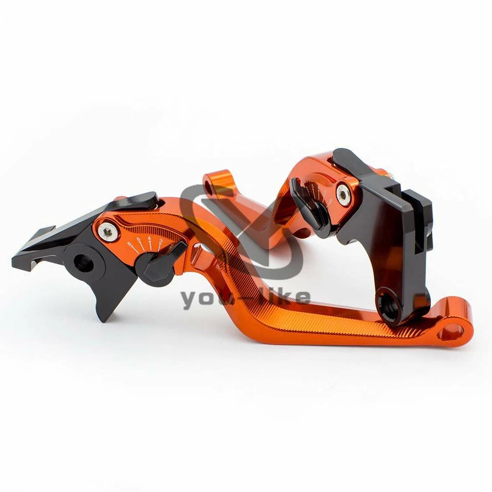 适用于雅马哈 YZF R125 2014 - 2020 年 2019 短 3D Camber Rhombus 制动离合器杆 — 第 2/4 张图片