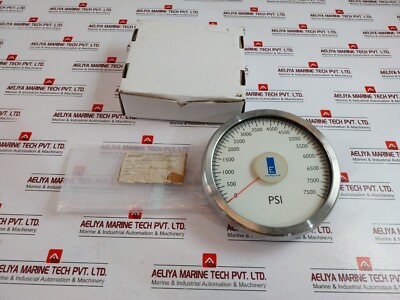 Electro-Flow Controls M25X Analog Anzeige 28 Vdc 93MA 0-7500 Psi