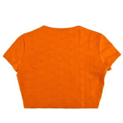 ★ADERERROR★ Flut cropped tshirt Orange Ader Error Orange Flut T-shirt | ModeSens